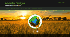 Desktop Screenshot of amasterdesigns.com